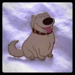 Disney UP Dug Pin - Cream and Brown